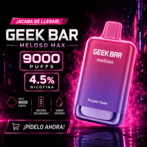 Geek Bar 9000 Puffs Meloso