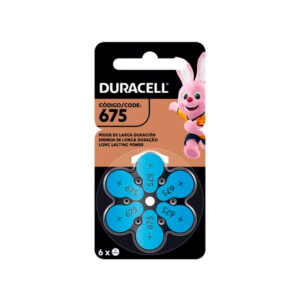 Duracell Pila Número 675, 6pcs